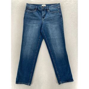 Nicole Miller Blue Straight Leg Jeans